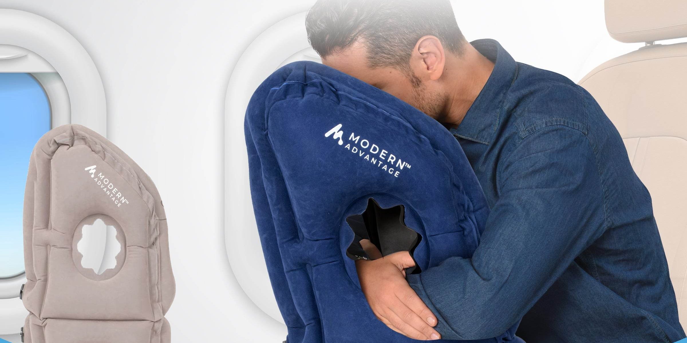 Inflatable Travel Pillow