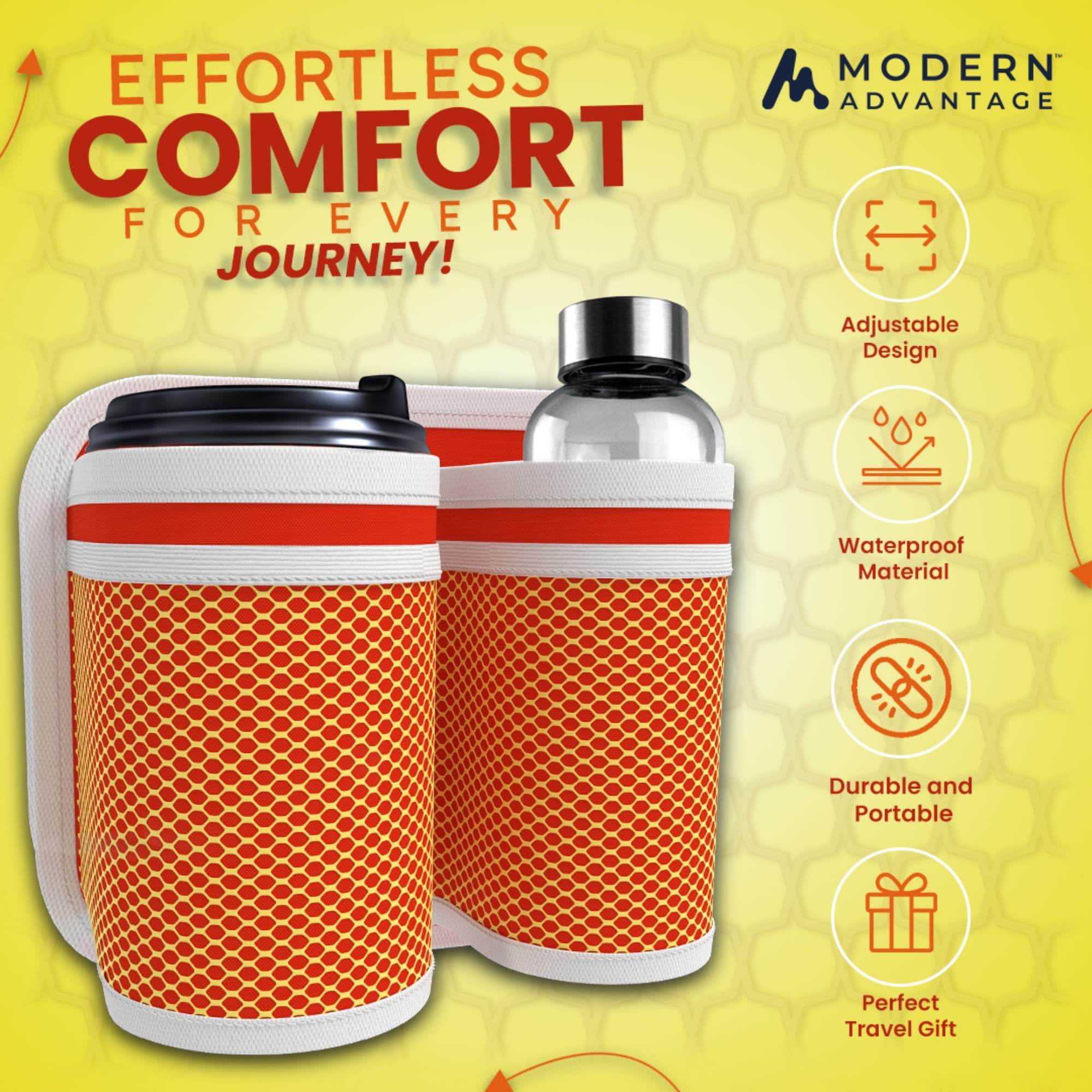 Luggage Cup Holder for Suitcases and Bags - Modern Advantage
