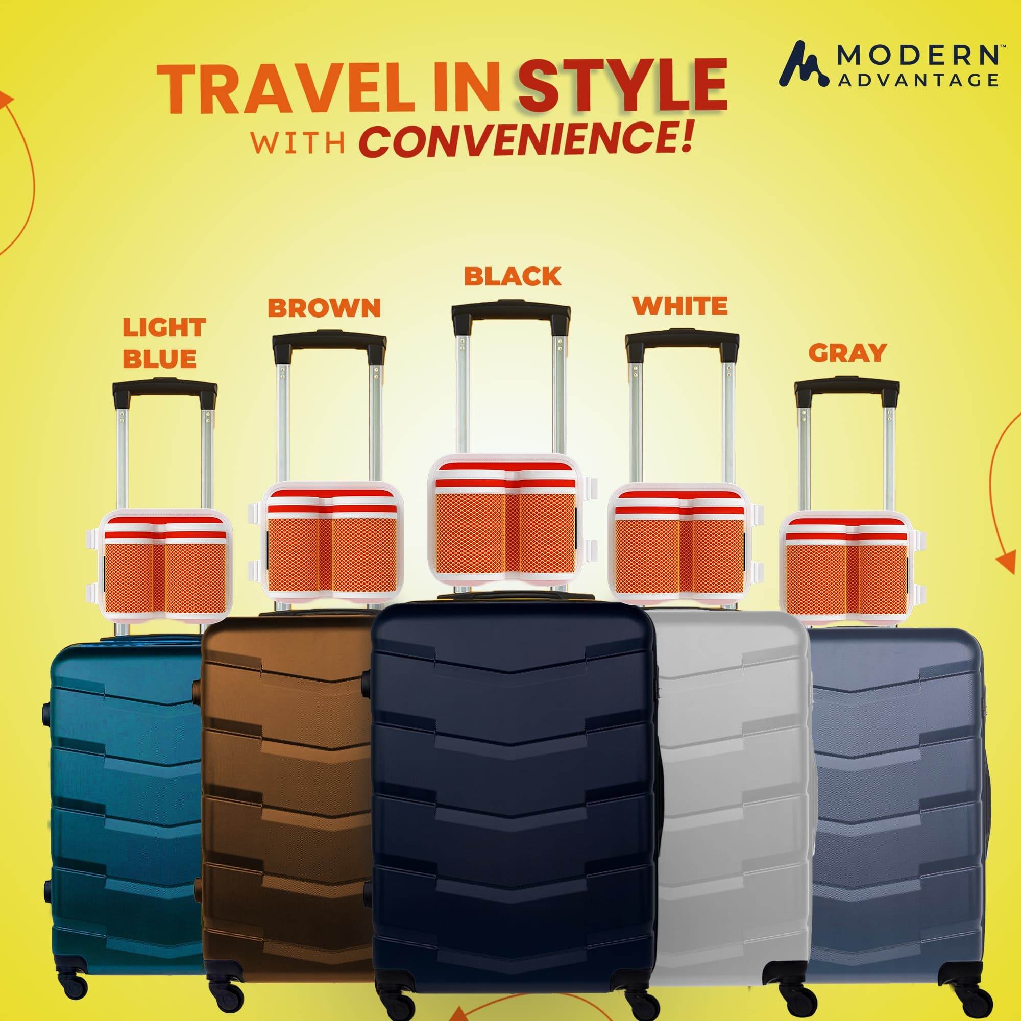 Luggage Cup Holder for Suitcases and Bags - Modern Advantage