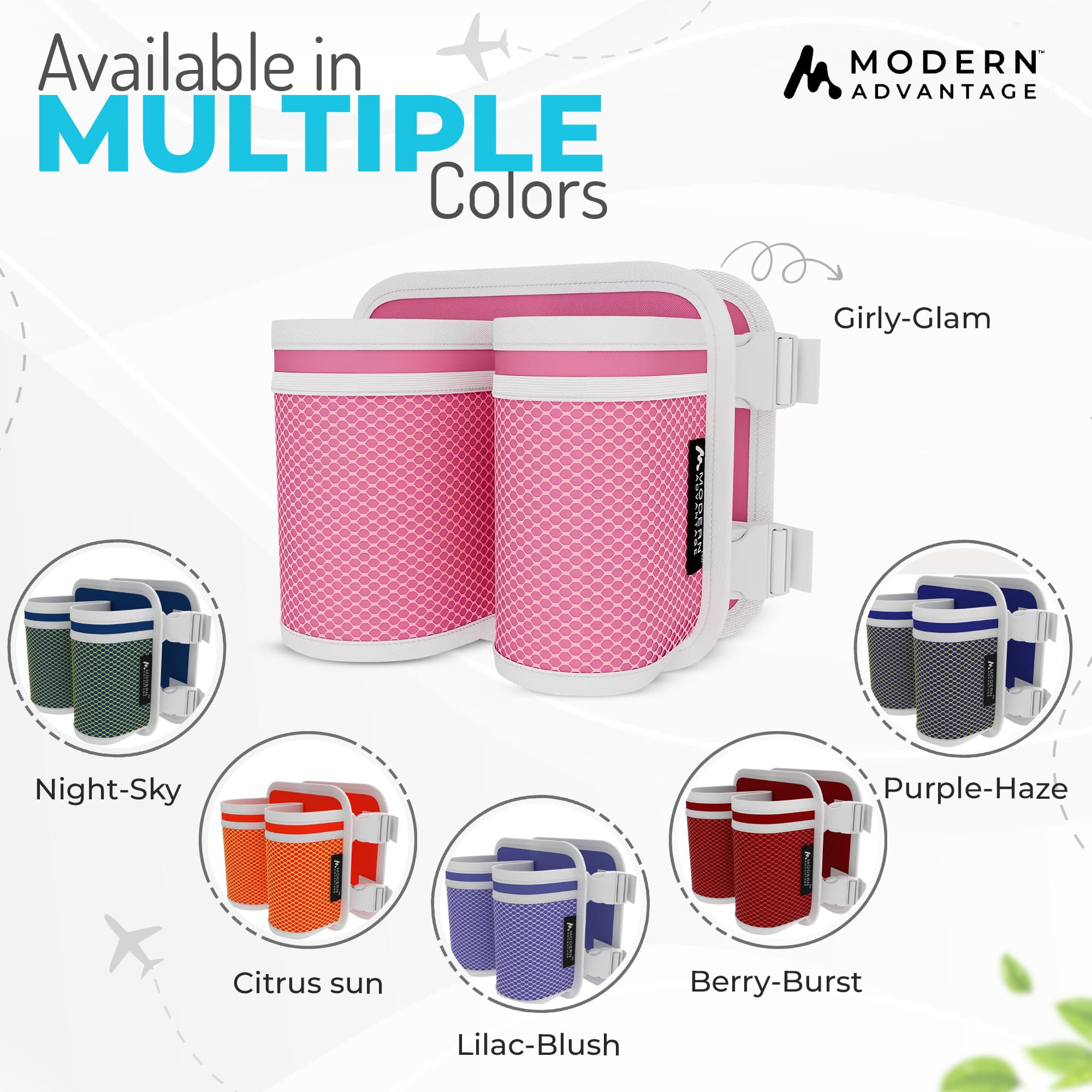 Luggage Cup Holder for Suitcases and Bags - Modern Advantage