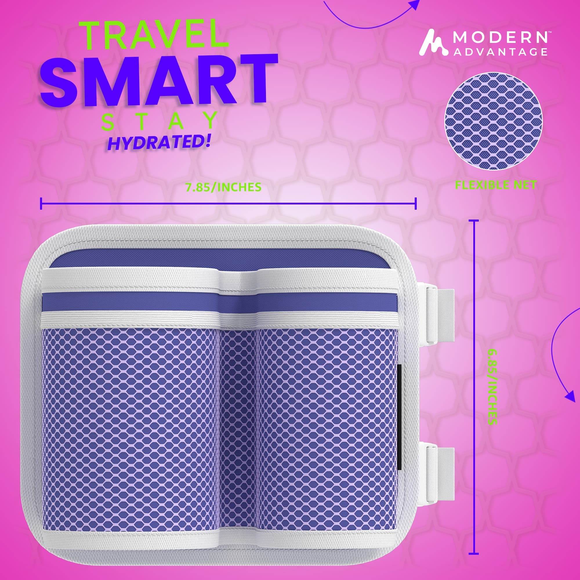 Luggage Cup Holder for Suitcases and Bags - Modern Advantage