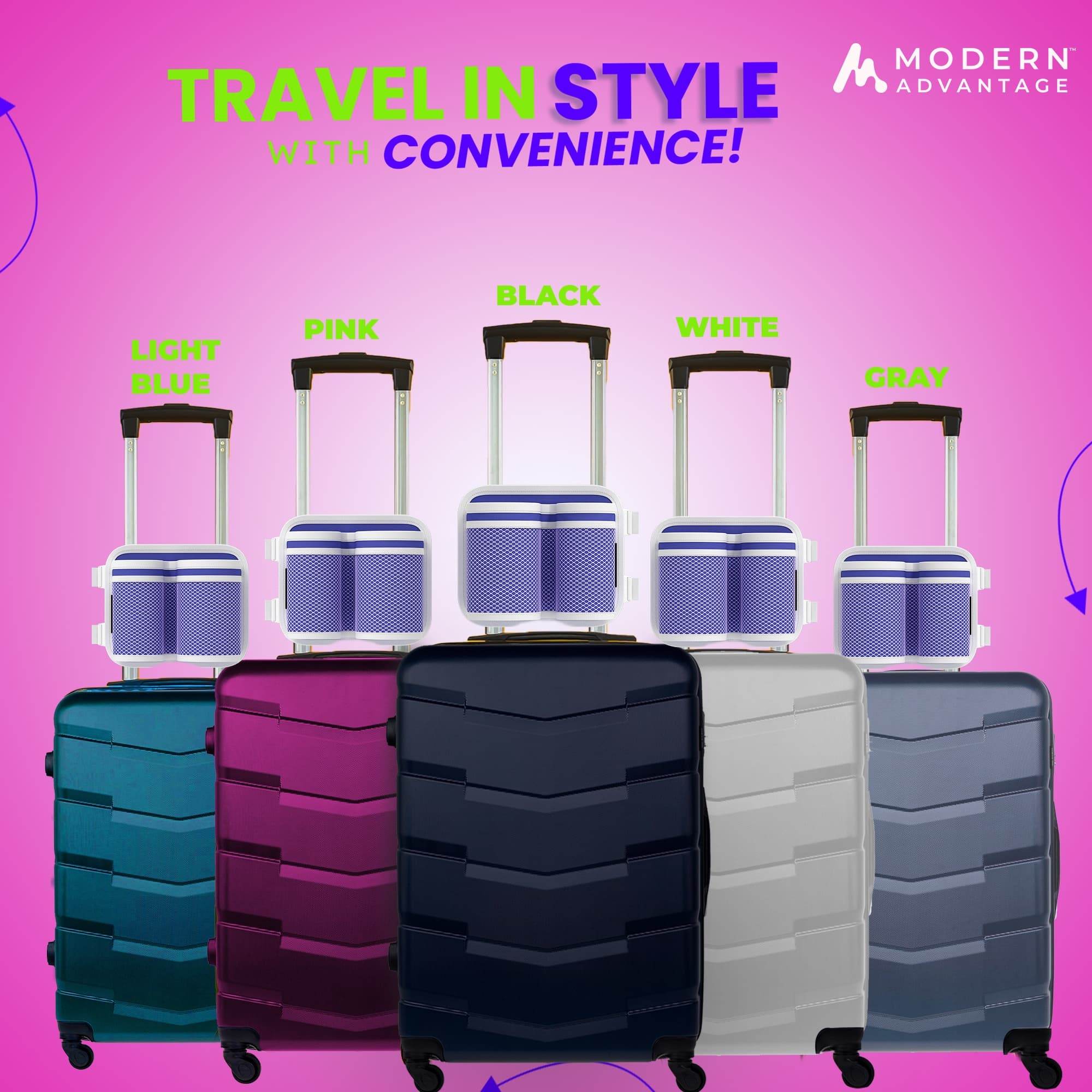 Luggage Cup Holder for Suitcases and Bags - Modern Advantage