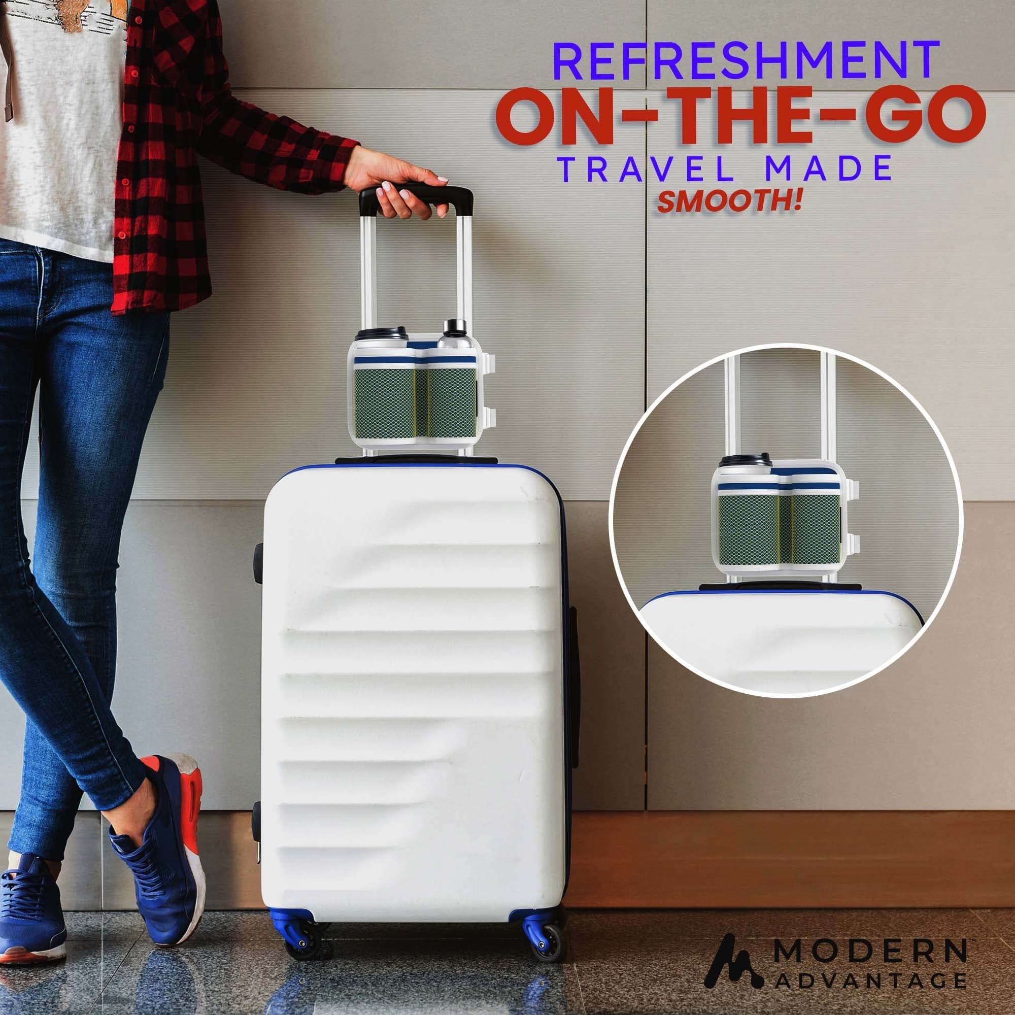 Luggage Cup Holder for Suitcases and Bags - Modern Advantage