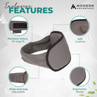 Let me introduce you to the ZenMask Sleep Mask by Modern Advantage - your ultimate companion for a truly restful night's sleep.
👉 Picture this: you're winding down ZenMask Sleep Mask Ultra Comfortable, Light Blocking Sleep Solution