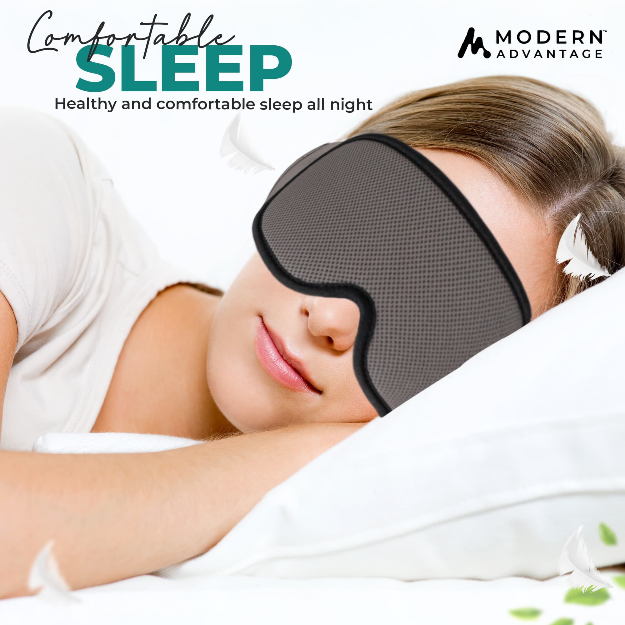 Let me introduce you to the ZenMask Sleep Mask by Modern Advantage - your ultimate companion for a truly restful night's sleep.
👉 Picture this: you're winding down ZenMask Sleep Mask Ultra Comfortable, Light Blocking Sleep Solution