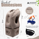 Inflatable Travel Pillow 2.0 – Ultimate Neck Support & Comfort on the Go - Modern Advantage