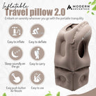 Inflatable Travel Pillow 2.0 – Ultimate Neck Support & Comfort on the Go - Modern Advantage