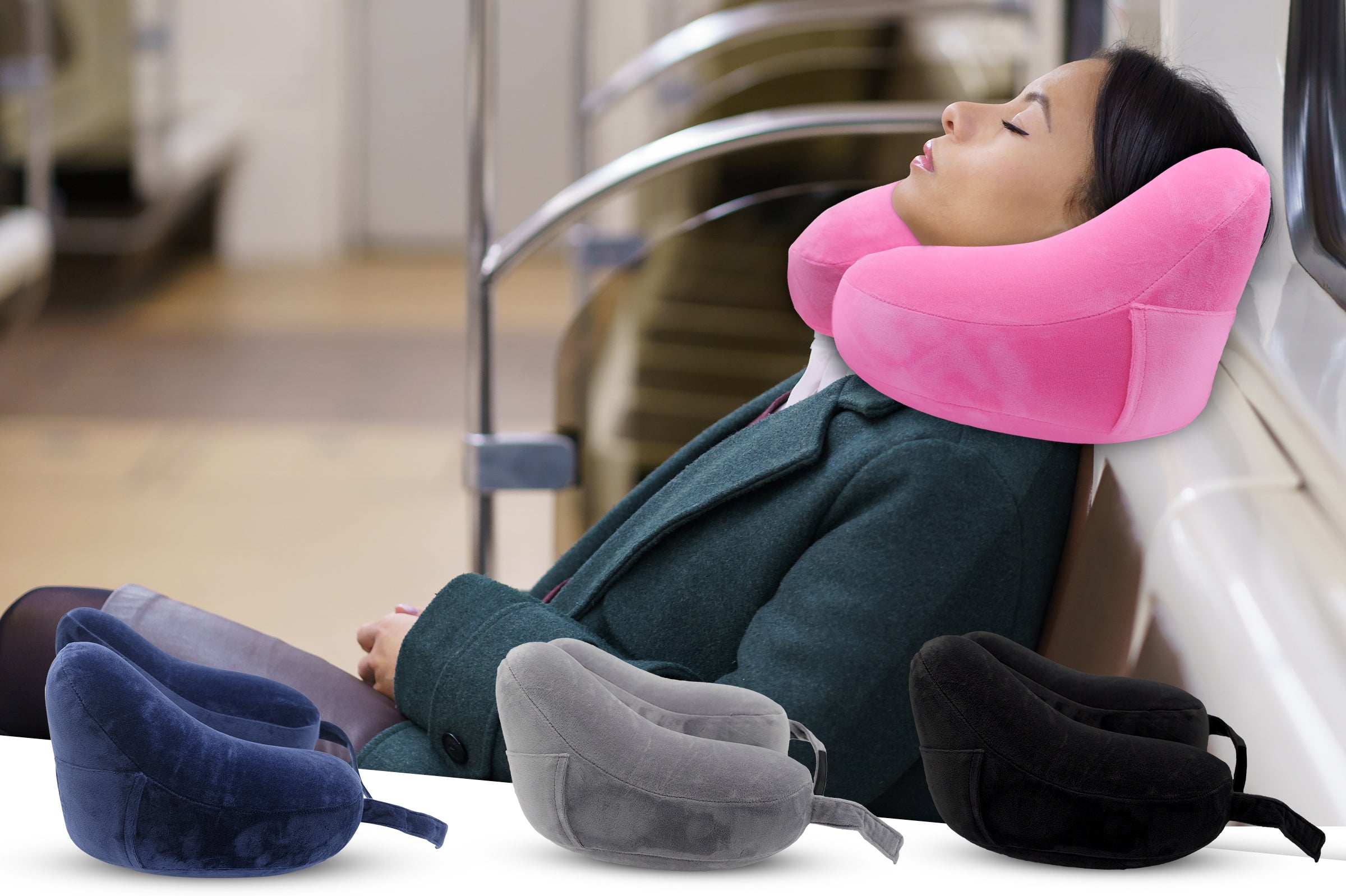 Inflatable Travel Neck Pillow