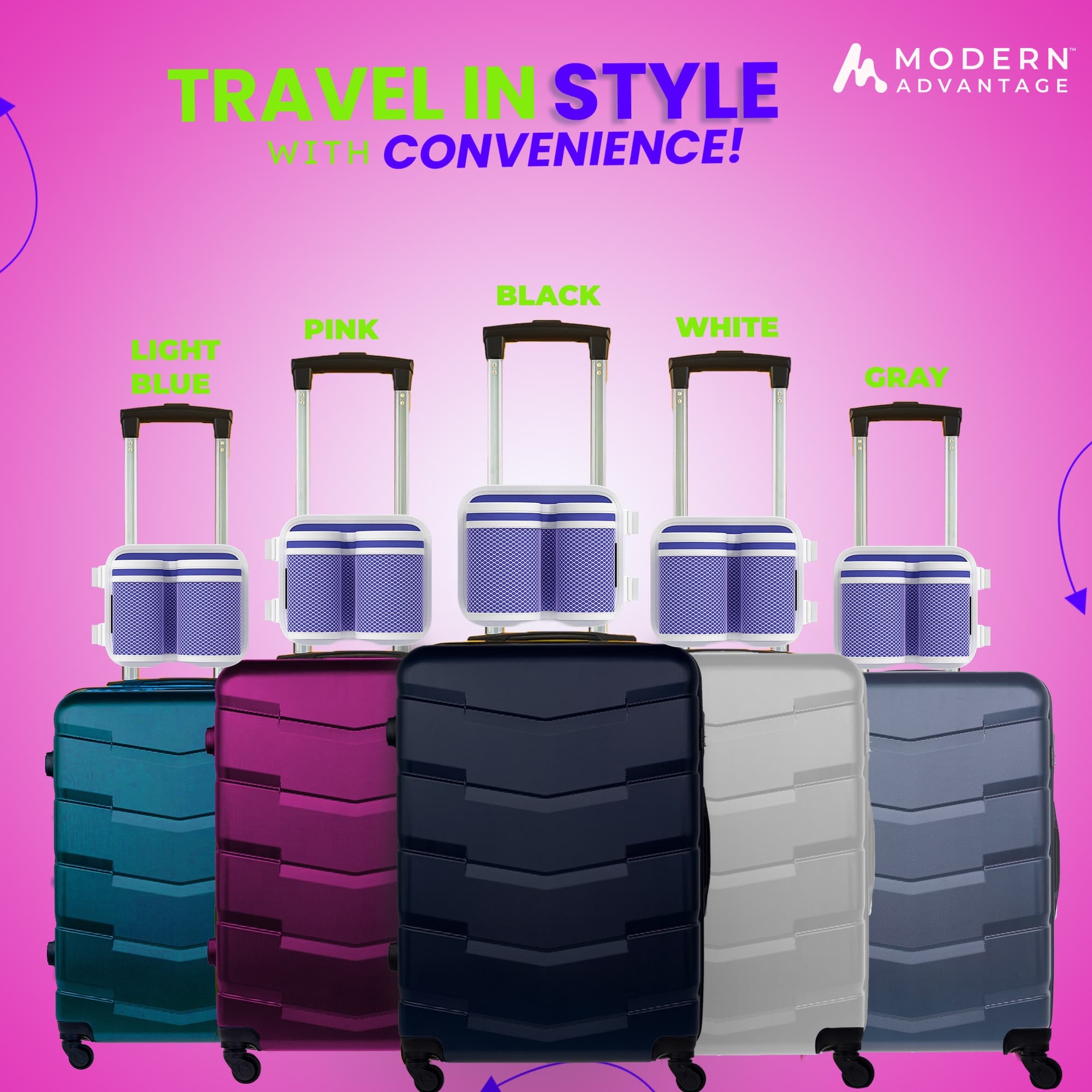 best luggage cup holder, suitcase drink holder