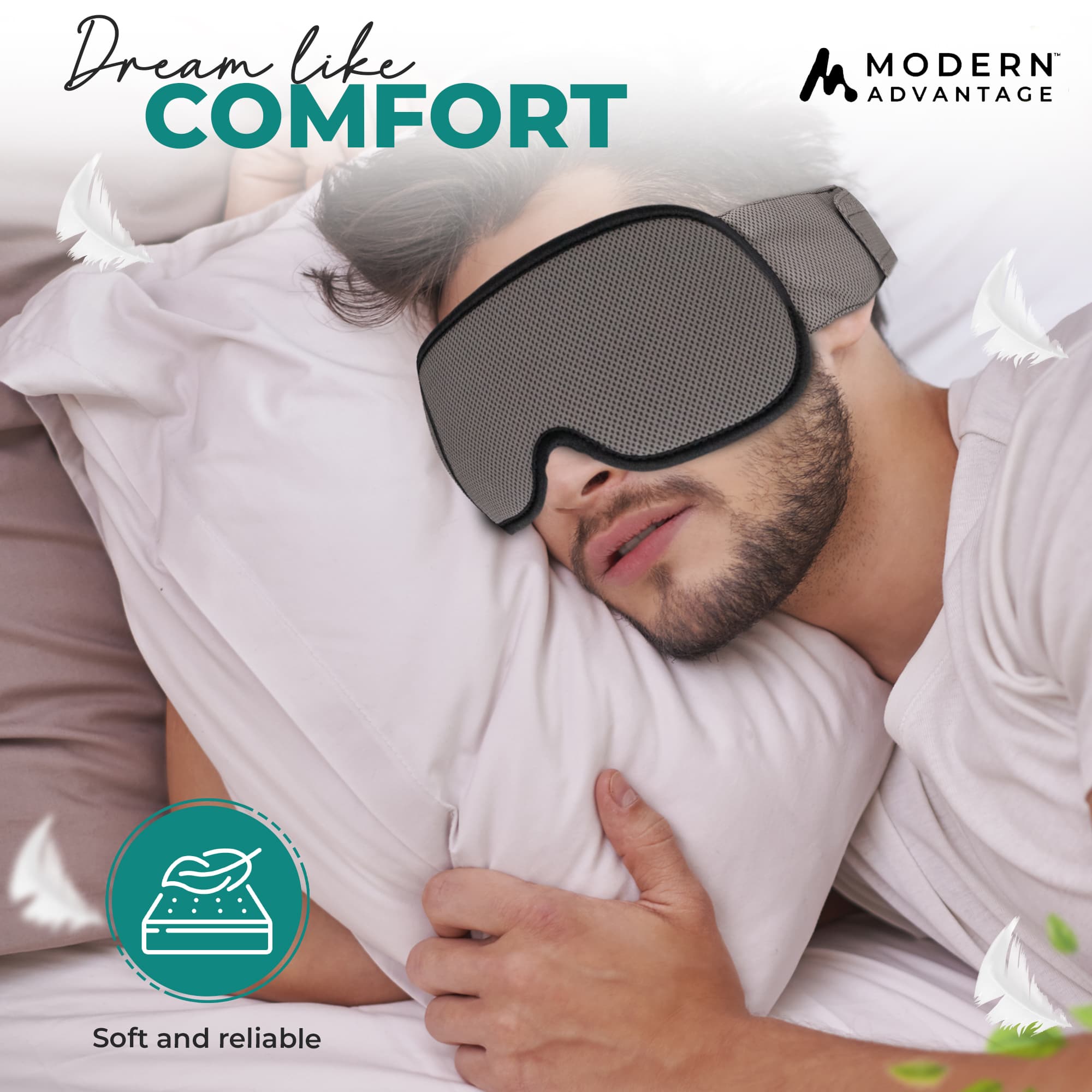 ZenMask Sleep Mask Ultra Comfortable, Light Blocking Sleep